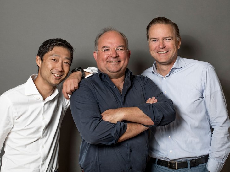 Authors Shikko Nijland, Chiel Liezenberg and Douwe Lycklama