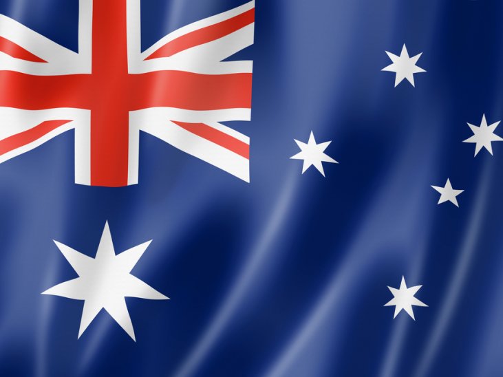 The flag of Australia