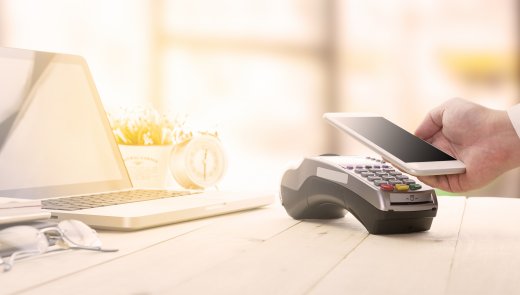 Pin terminal with phone
