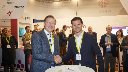 Douwe Lycklama (INNOPAY) and Gerard van der Hoeven (iSHARE Foundation)