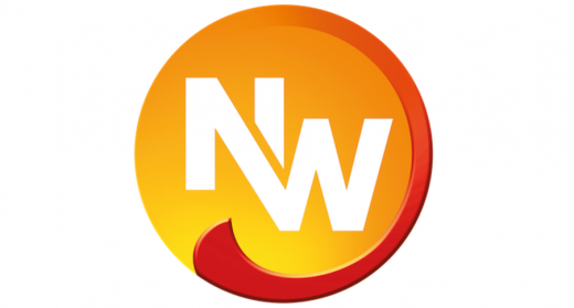 DNW logo white border