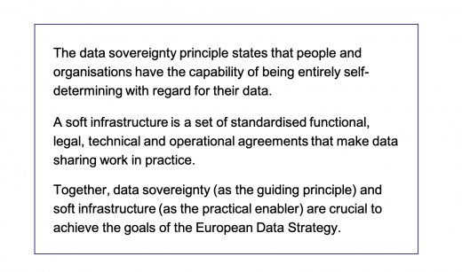 Definition Data Sovereignty and Soft Infrastructures