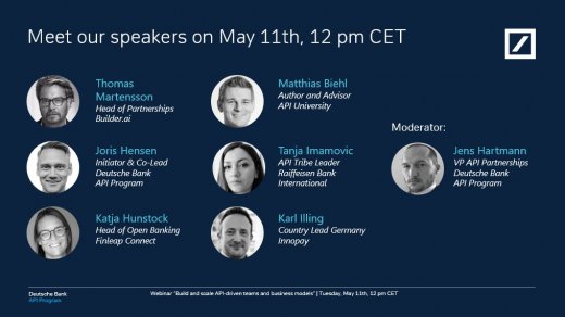 Deutsche Bank Webinar speakers